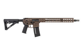 Radian Weapons Model 1 16" 223 Wylde ambi AR15 features a Radian Brown finish and 30 round magazine